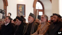 Afg'onistonning amaldagi va sobiq rahbarlari