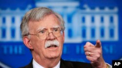 John Bolton à la Maison Blanche le 27 novembre 2018.