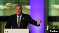 آنتونیو تاجانی، وزیر امور خارجه و معاون نخست وزیر ایتالیا - آرشیو