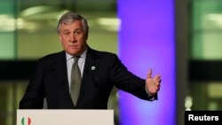 وزیر امورخارجه ایتالیا، آنتونیو تاجانی - آرشیو