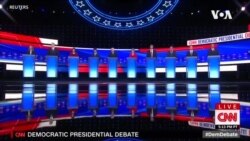 Prezidentlikka demokrat nomzodlar debatni boshladi