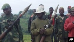 Des combattants d’une ancienne milice de la zone de Lubero, dans l’est de la RDC. (Archives)