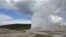 Old Faithful is the best-known geyser in Yellowstone National Park.