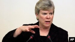 미국의 로즈 고테묄러 국무부 군축·국제안보 담당 차관 지명자 (자료사진)