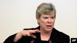 미국의 로즈 고테묄러 국무부 군축·국제안보 담당 차관 지명자 (자료사진)