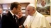 საფრანგეთის პრეზიდენტმა რომის პაპთან უკრაინაზე იმსჯელა