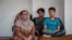 Fazel Ahmed, 9, lost his arm in a mortar attack in Afghanistan, but his family did not flee until the Taliban took over his region this summer on April 13, 2021 in Van, Turkey. (Heather Murdock/VOA)