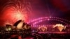 World welcomes 2025 with light shows, embraces and ice plunges 