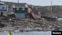 The aftermath of Hurricane Fiona in Newfoundland