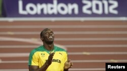 Pelari Jamaika Usain Bolt saat memenangkan medali emas pada Olimpiade London, yang mendapat 80.000 tweet per menit. (Foto: Dok)