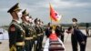 Sisa-sisa Jenazah 109 Tentara China Korban Perang Korea Dipulangkan
