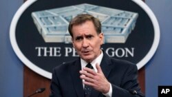 존 커비 미국 국방부 대변인.