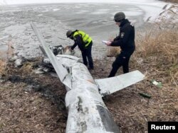 موشک سرنگون شده روسی