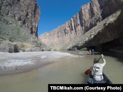 National parks traveler Mikah Meyer found the massive cliffs towering over the Rio Grande river spiritually uplifting.