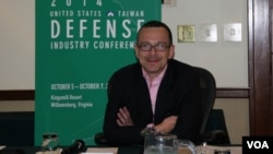 美台商業協會会长韩儒伯（美国之音钟辰芳拍摄）