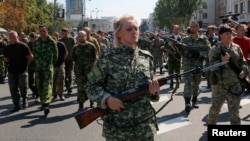 Donetskda o'ziga xos parad