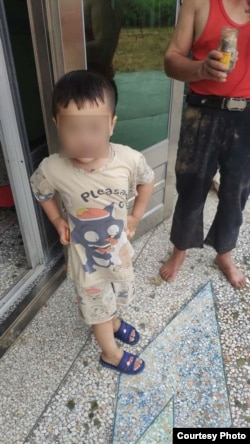董瑶琼今年4月离婚后，其年幼儿子由前夫抚养。（湖南公民行动者提供图片）