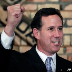 Respublikachilardan prezidentlik uchun yana bir da'vogar Rik Santorum.