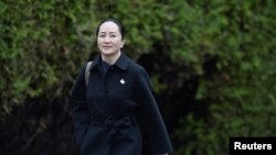 资料照：中国华为公司前首席财务官孟晚舟。