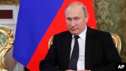 រូបឯកសារ៖ ប្រធានាធិបតី​រុស្ស៊ី​លោក Vladimir Putin។