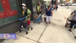 ნიუ-იორკში უფასო საკვების მსურველთა რიგები იზრდება