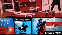 A Newseum exhibit highlights news from 1776: U.S. independence!