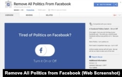 Remove All Politics from Facebook Extension