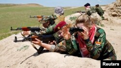 جنگجویان زن کردهای عراقی