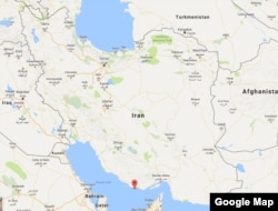 Kish Island, off the coast of Iran.