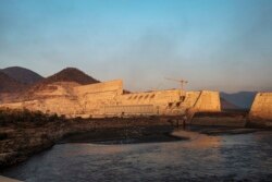 ታላቁ የኢትዮጵያ ኅዳሴ ግድብ በግንባታ ላይ /ፎቶ ፋይል/