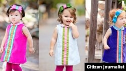 Koleksi Pakaian Anak-anak Runaway Pony di Los Angeles, California (foto/dok: Dian McManus)