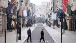 ლონდონის ქუჩები ახალ წლის დღეს