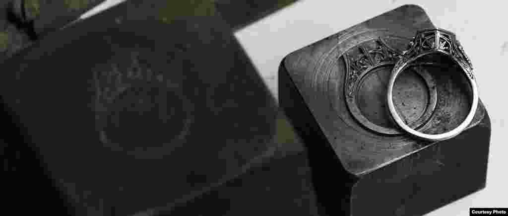 One of the hub collections Kohl uses dates back to the late 1800s. (Courtesy Hugo Kohl)