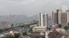 Une vue du quartier central des affaires à Lagos, Nigeria le 16 mars 2020. (REUTERS/Temilade Adelaja)