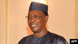 Le président Idriss Déby du Tchad, à N’Djamena, Tchad, 12 mars 2018.