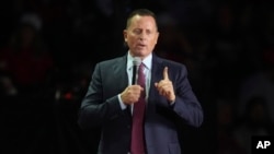 Richard Grenel tokom predsjedničke kampanje Donalda Trumpa. (Foto: AP/Paul Sancya)