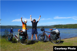 Yana and Slav in the state of Minnesota