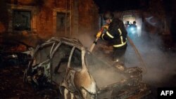 نیروهای اوکراینی گفته اند که اصابت برخی درون‌های روسی بر شهرهای اوکراین سبب تخریبات و جراحت شماری از افراد شده است.