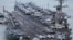 Aeroplanmbajtësja amerikane “USS Carl Vinson” arrin në Busan