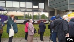 Vakcinacija u dvorani Zetra, Sarajevo, 20. maj 2021.