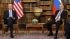 조 바이든 미국 대통령(왼쪽)과 블라디미르 푸틴 러시아 대통령이 지난 6월 스위스 제네바에서 회담했다.