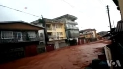 Inondations mortelles en Sierra Leone (vidéo)
