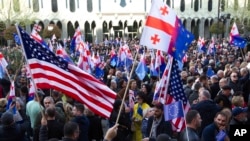 საპროტესტო აქცია, 9 აპრილი, 2023 წელი, თბილისი, საქართველო. 