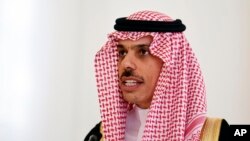 파이살 빈 파르한 사우디아라비아 외무장관.