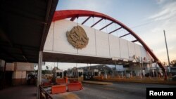 Granični prelaz između Matamorosa u Meksiku i Braunsvila u Teksasu, koji je prešlo četvoro Amerikanaca kidnapovanih u Meksiku, 7. marta 2023