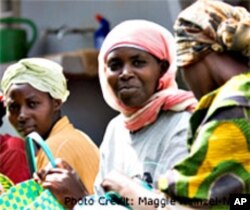 Today, "Women for Women International" is helping Rwandan women brutalized by the 1994 genocide to rebuild their lives and take a leadership role in healing the country's wounds