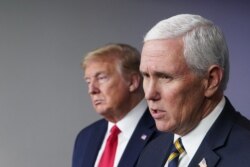 Mike Pence and Donald Trump