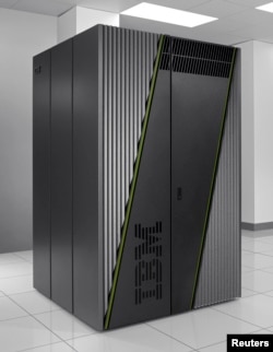 The 10 petaflop system, named "Mira", IBM's next-generation Blue Gene/Q supercomputer, shown here, will be used by Argonne National Laboratory for designing electric car batteries, understanding climate change and exploring the evolution of the universe a