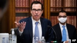 AQSh Moliya vaziri Stiven Mnuchin 