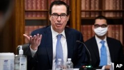 სტივენ მნუჩინი, ხაზინის მდივანი სენატში 